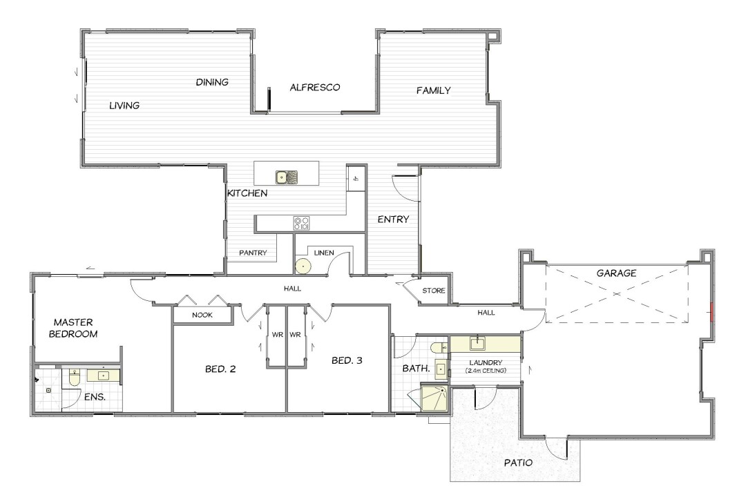 Area plan / lot allocation