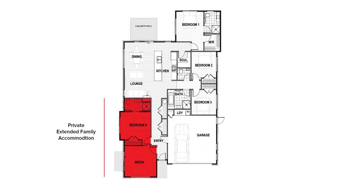 Area plan / lot allocation