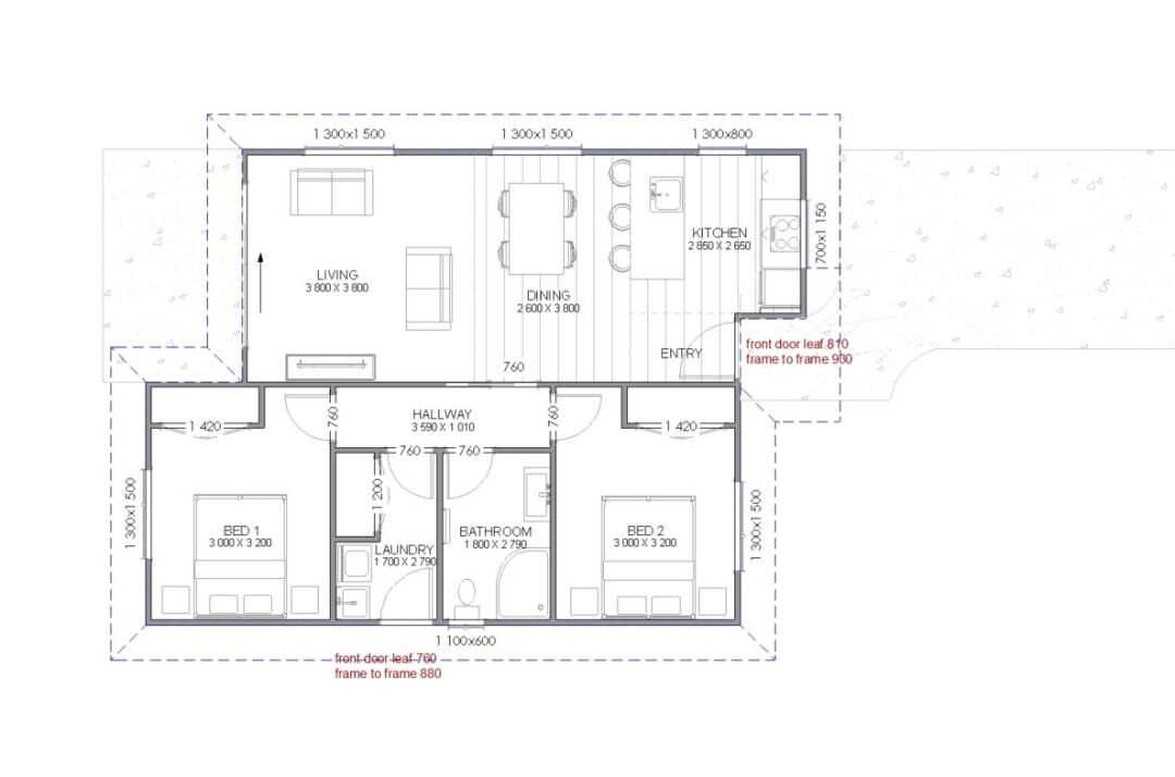 Area plan / lot allocation