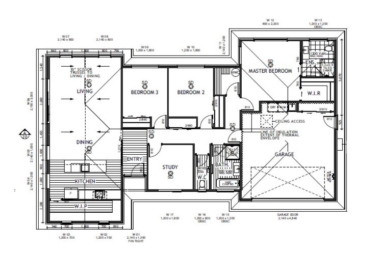 Area plan / lot allocation