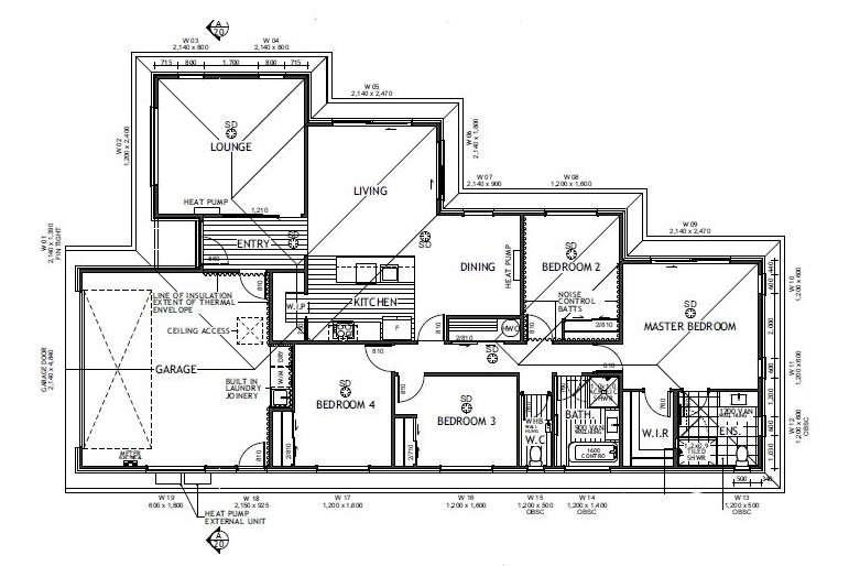 Area plan / lot allocation