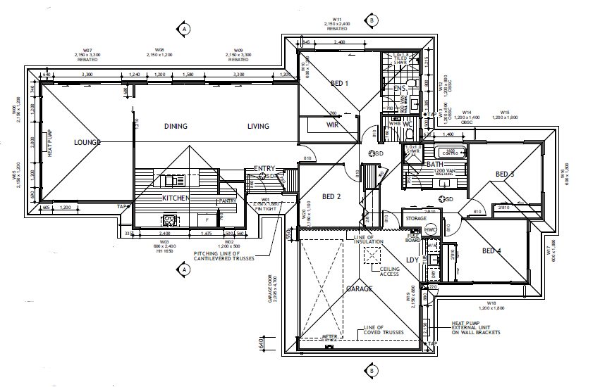Area plan / lot allocation
