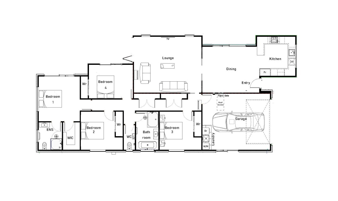 Area plan / lot allocation
