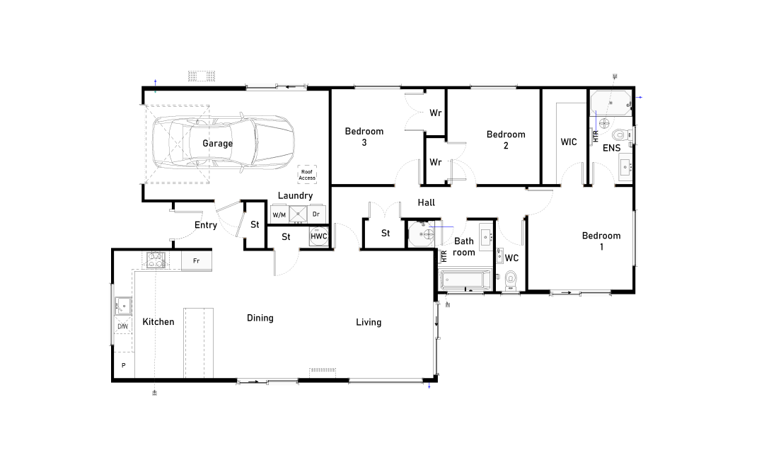 Area plan / lot allocation
