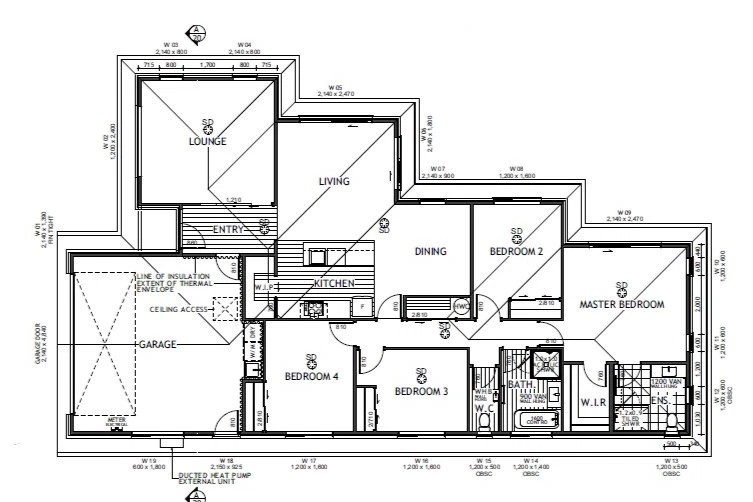 Area plan / lot allocation