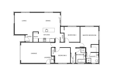 Canterbury Amelia House Plan | House Only | Perfect First Home