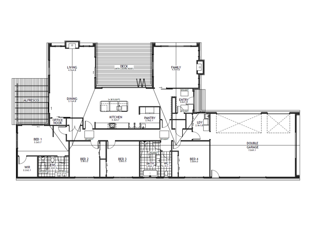 Area plan / lot allocation