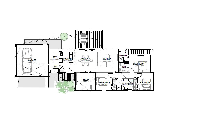 Area plan / lot allocation