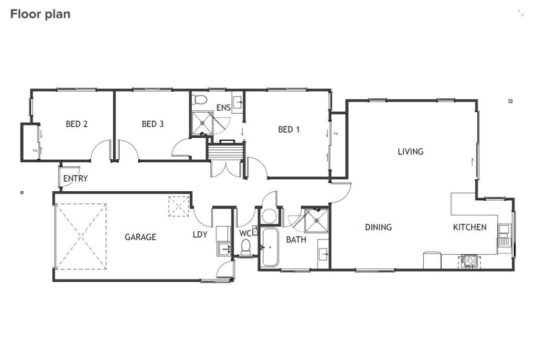 Area plan / lot allocation