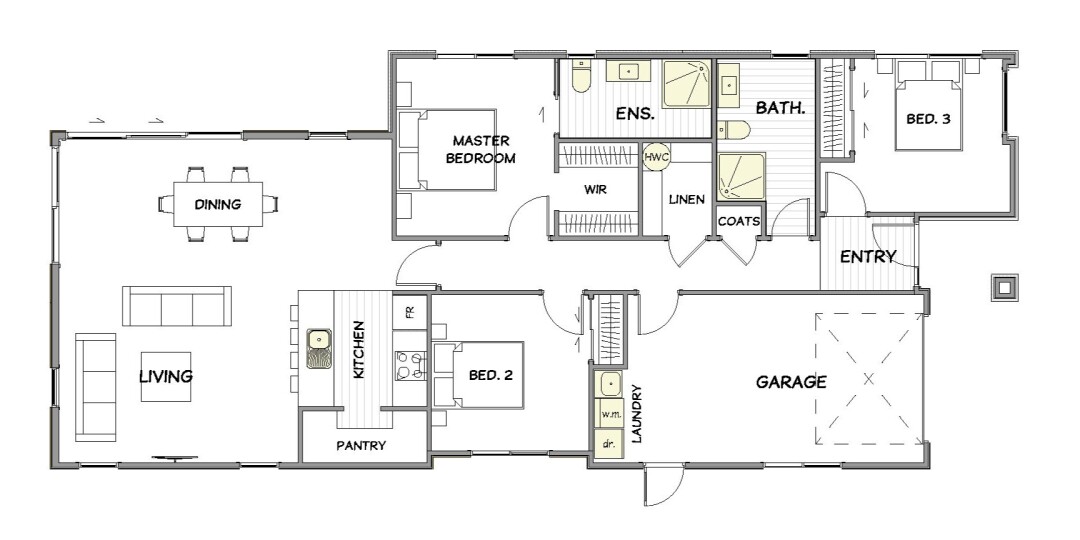 Area plan / lot allocation