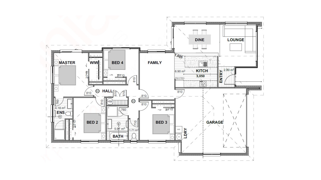 Area plan / lot allocation