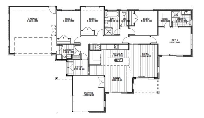 Area plan / lot allocation