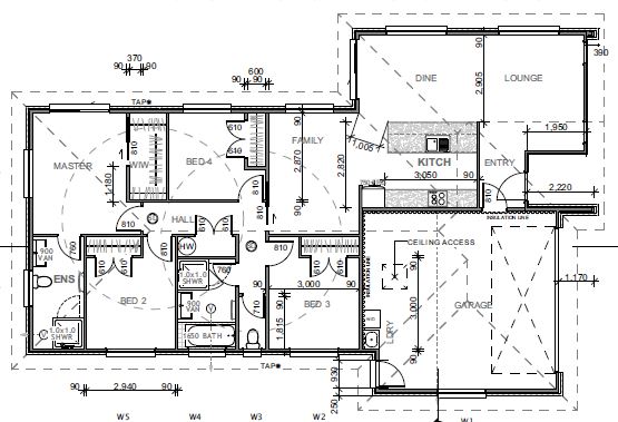 Area plan / lot allocation