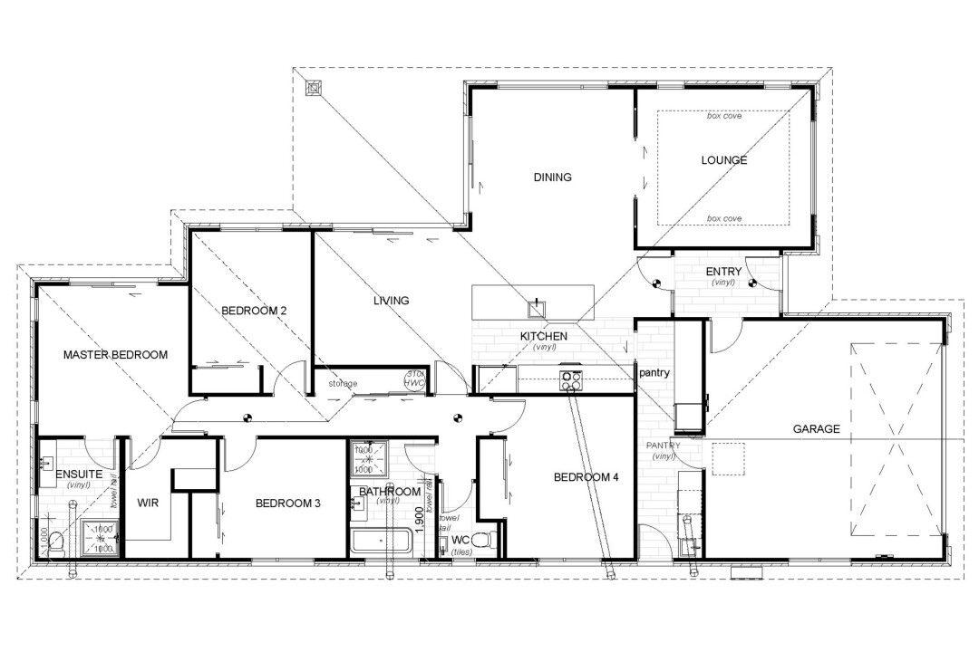 Area plan / lot allocation