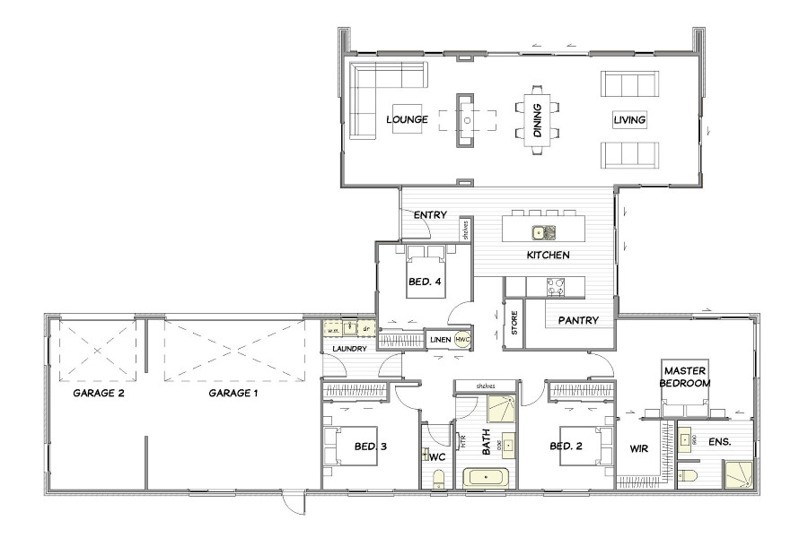 Area plan / lot allocation