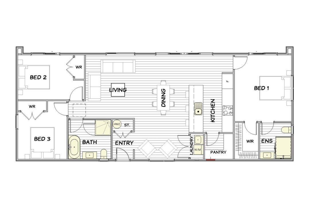 Area plan / lot allocation