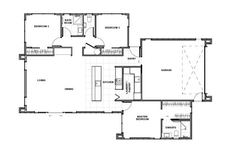 Canterbury Harlow House Plan | House Only