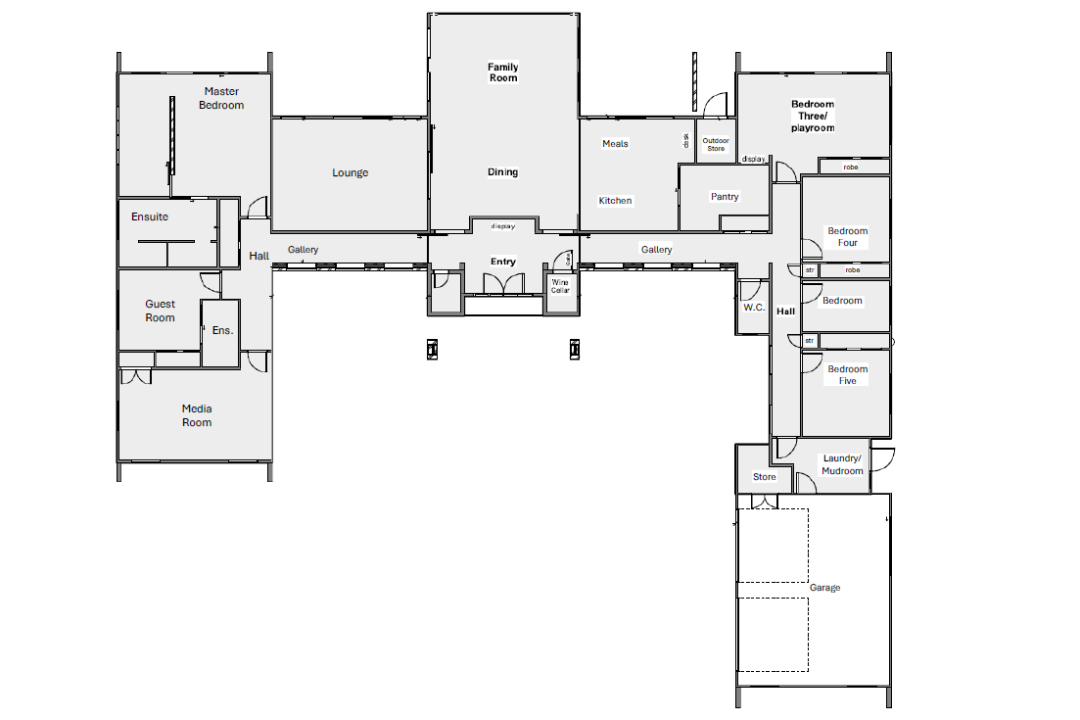 Area plan / lot allocation