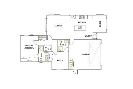 Canterbury Rata House Plan | House Only