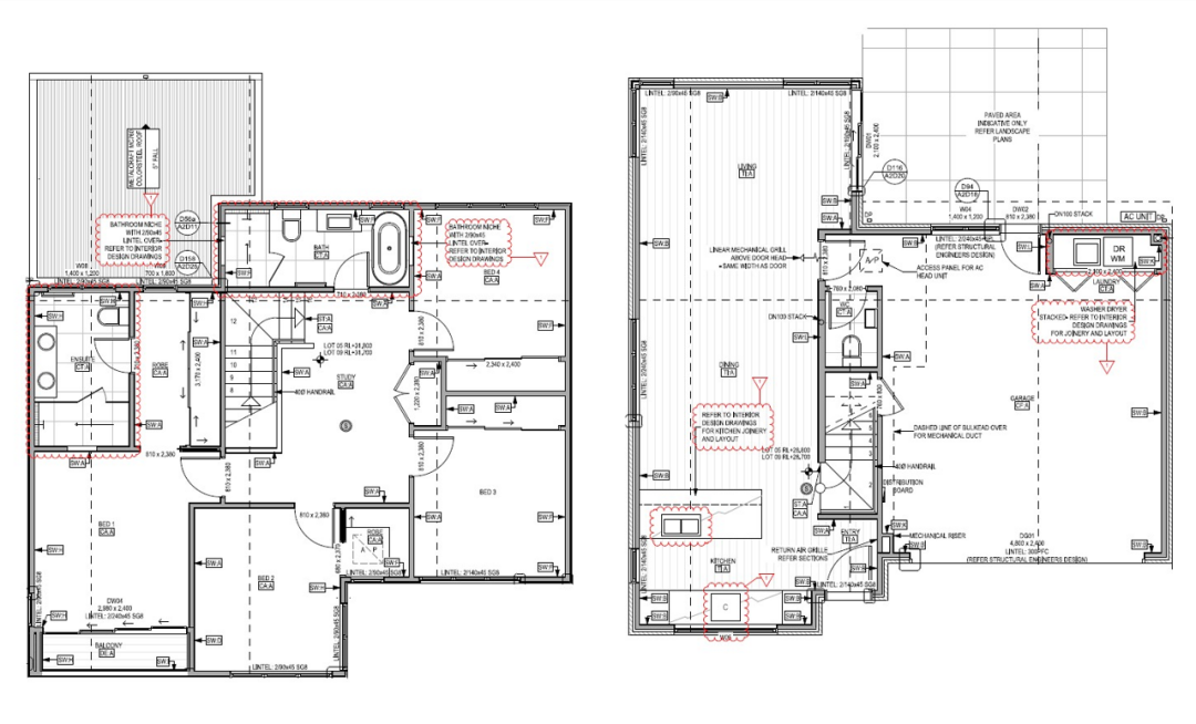 Area plan / lot allocation