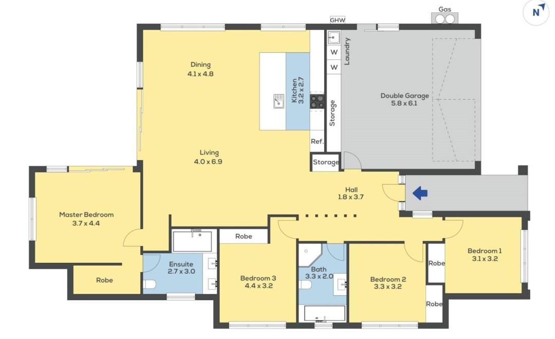 Area plan / lot allocation