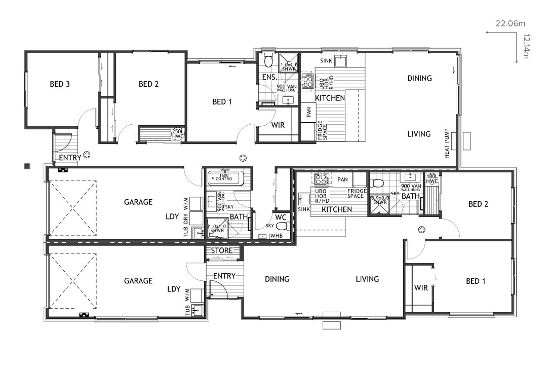 Area plan / lot allocation