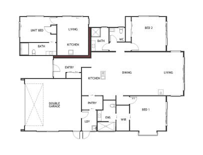 2025 Jennian Homes Southland House of the year entry