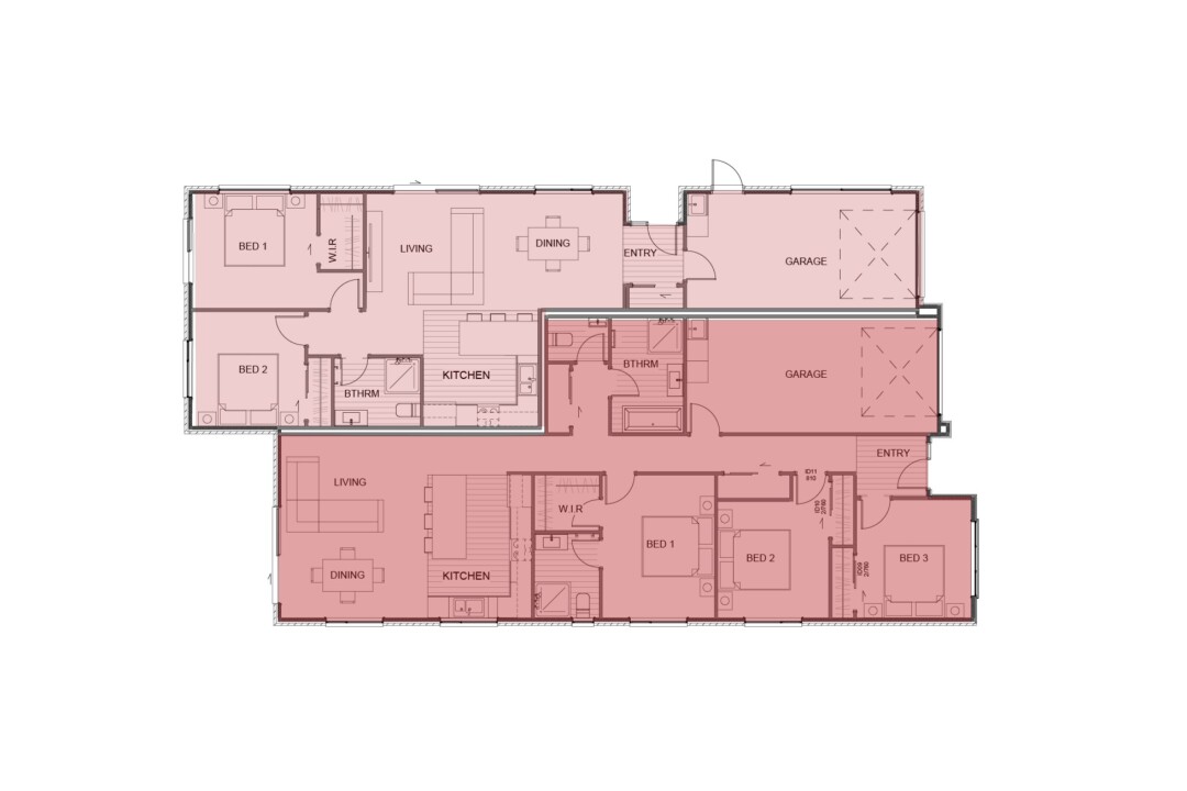 Area plan / lot allocation