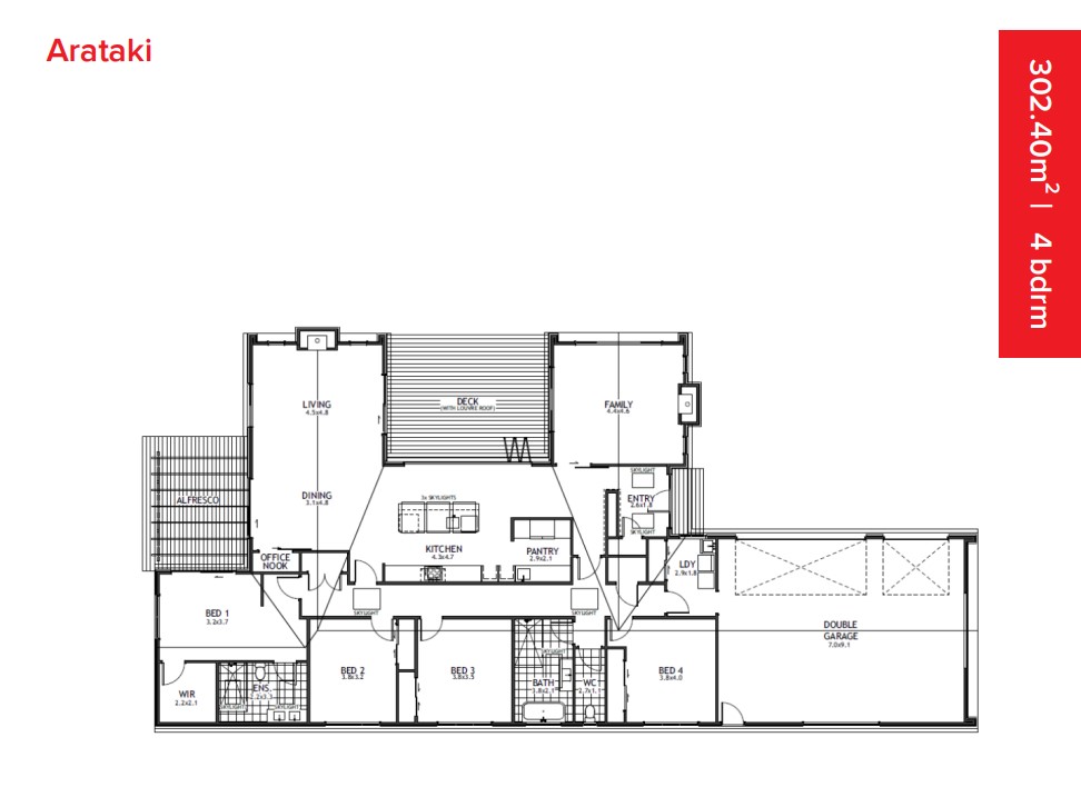 Area plan / lot allocation