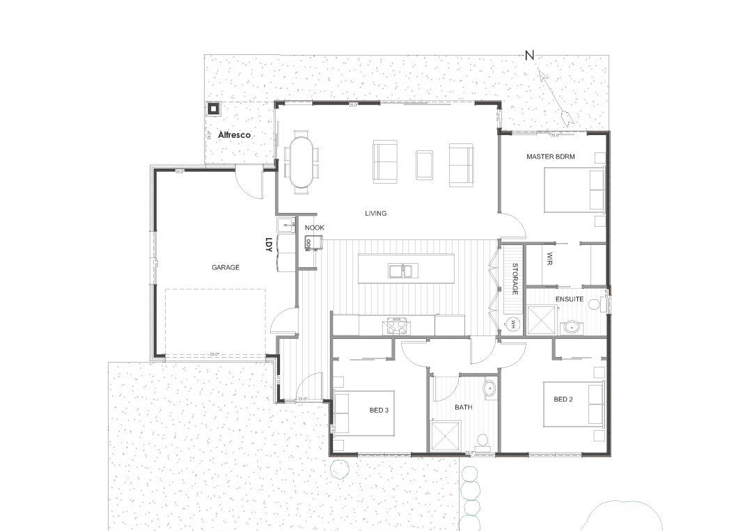 Area plan / lot allocation