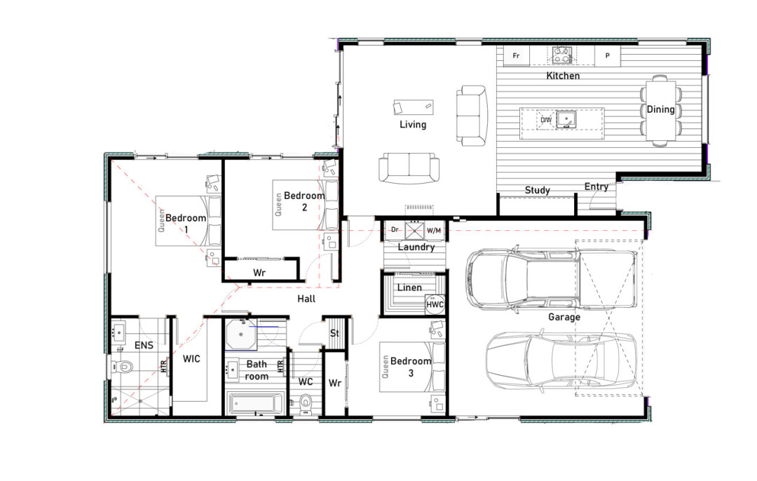 Area plan / lot allocation