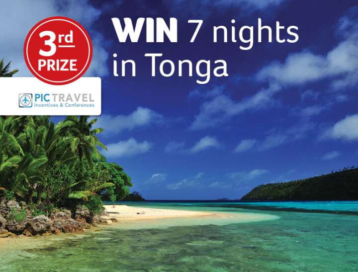 lottery 151 3rd prize win 6 nights in Tonga